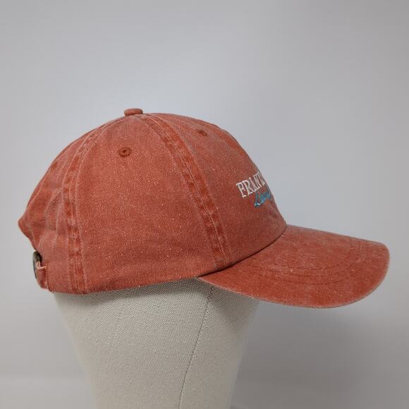 Franky & Louie's Lake Of The Ozarks Slideback Baseball Cap Orange One Size Ha - Picture 5 of 9